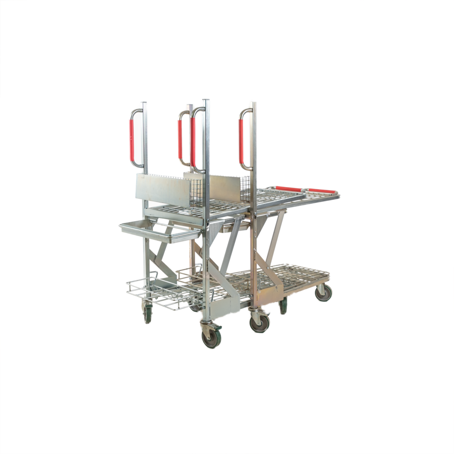 shelving table 1270 x 630 x 1400