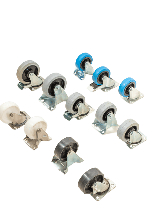 roues pour roll et chariot