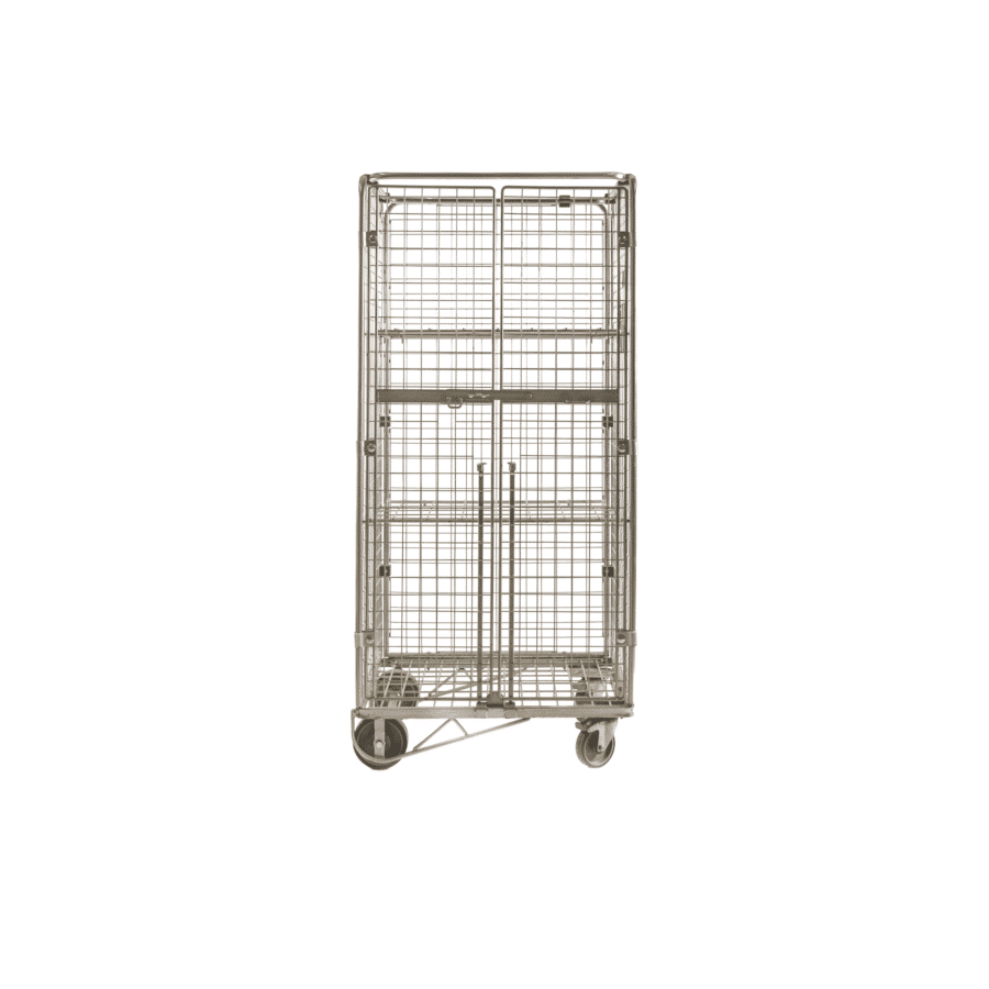 roll container laundry roll container with doors