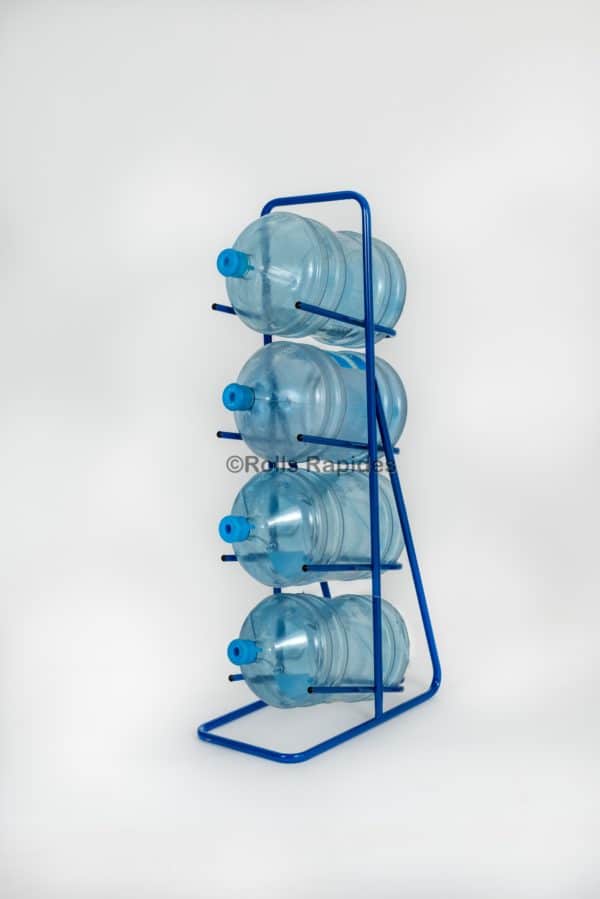 support 4 bonbonnes d’eau en tube h1520mm