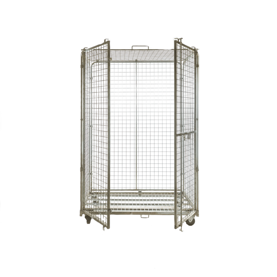 rental roll container anti-theft large volume