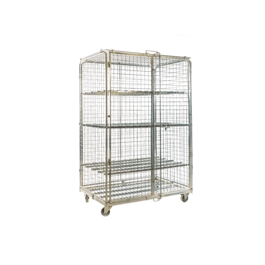 rental roll container anti-theft large volume