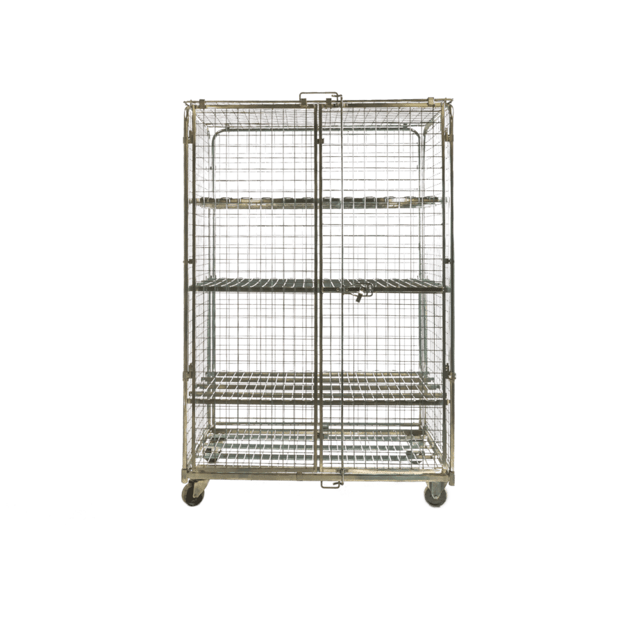 rental roll container anti-theft large volume