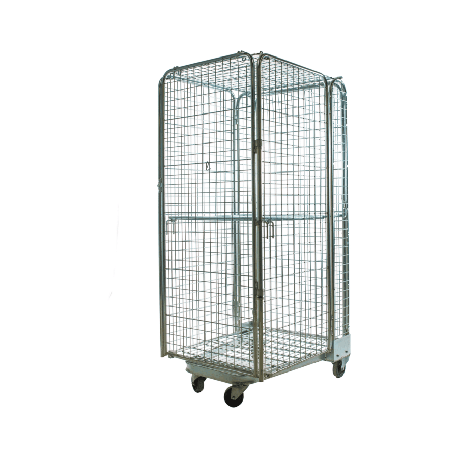 anti-theft roll container