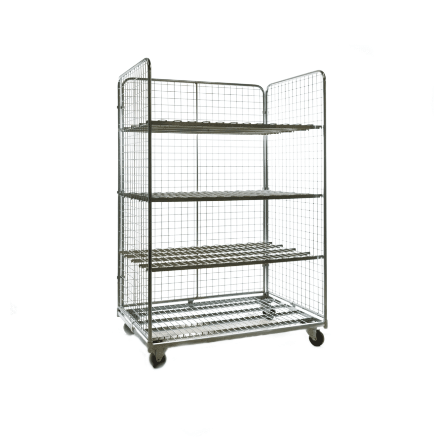 3-sided roll container 1200 x 800 small mesh