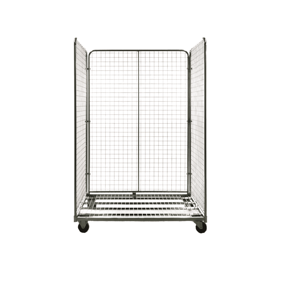 3-sided roll container 1200 x 800 small mesh