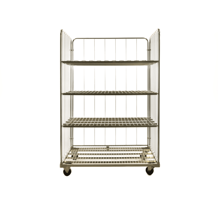 3-sided roll container 1200 x 800 large mesh