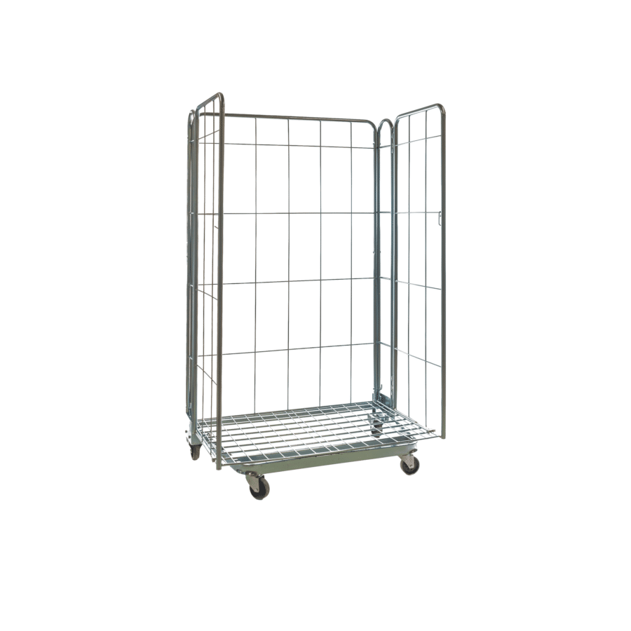 3-sided nestable roll container 1200 x 800