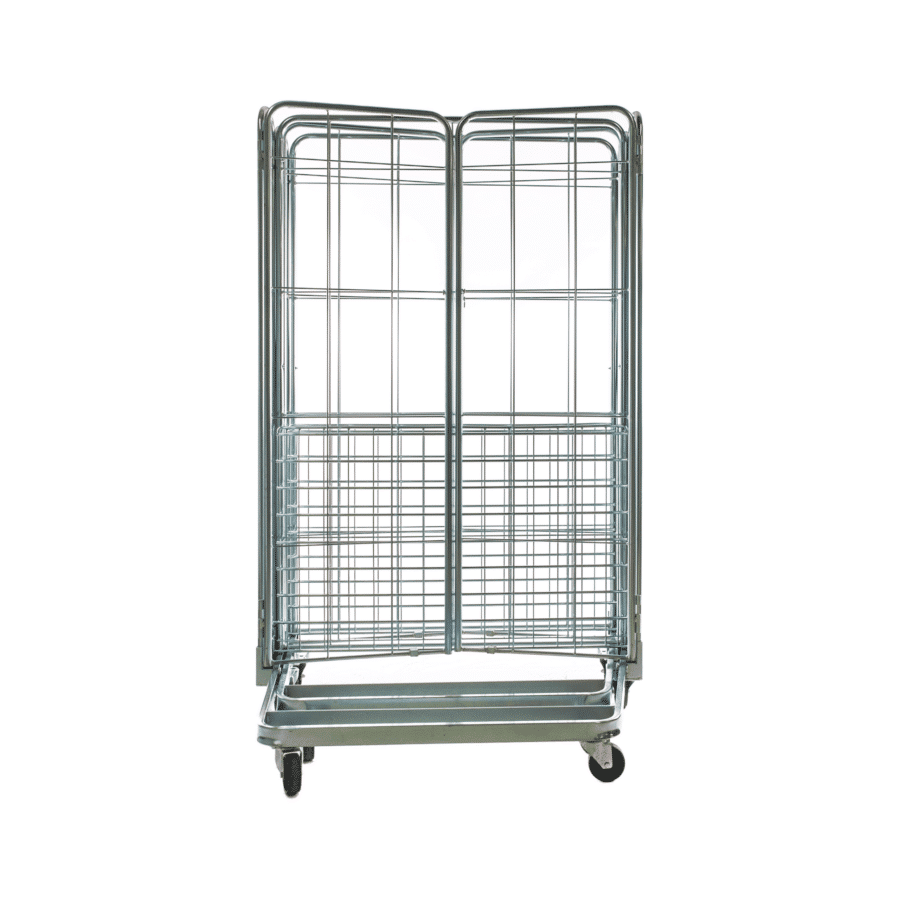 3-sided nestable roll container 1200 x 800