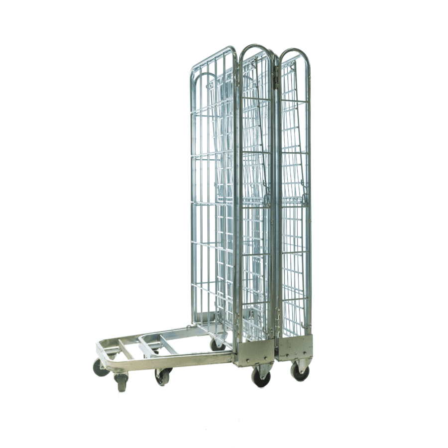 3-sided nestable roll container 1200 x 800