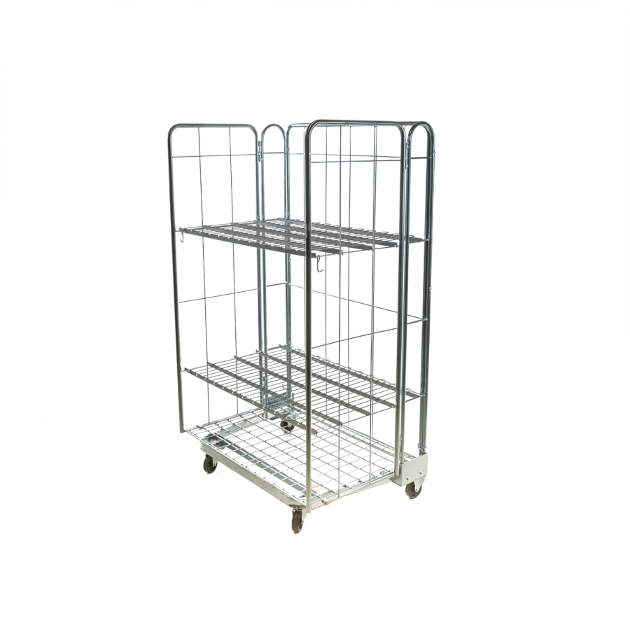 3-sided nestable roll container 1200 x 800