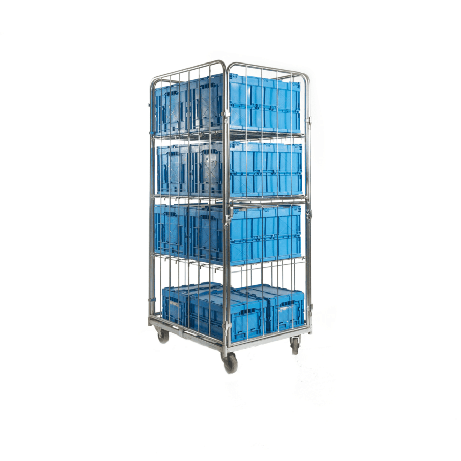 roll container container à bacs