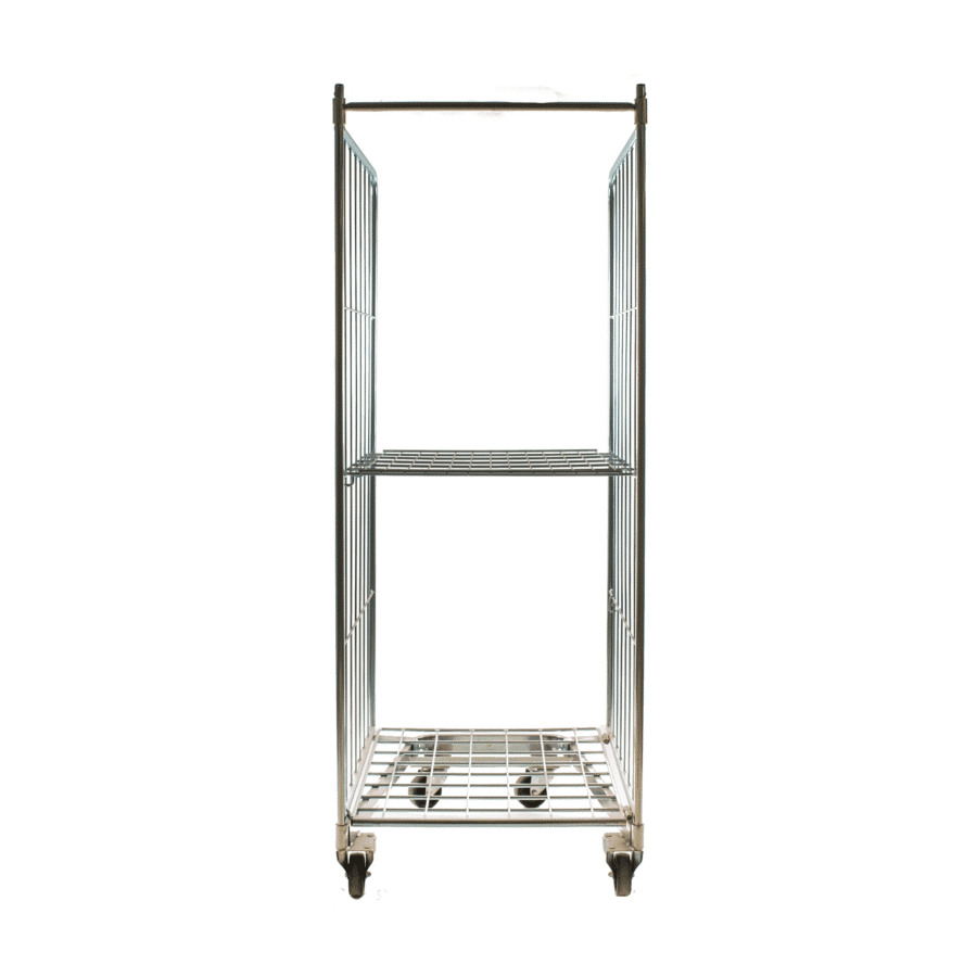 2-sided nestable roll container